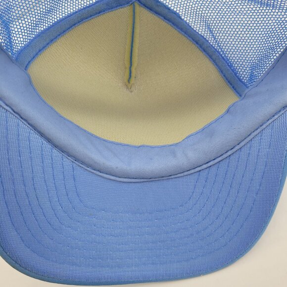 Vintage snapback hat Light Blue "Bens Spring Co Since 1922" by Mohr's Trucker - Picture 8 of 9